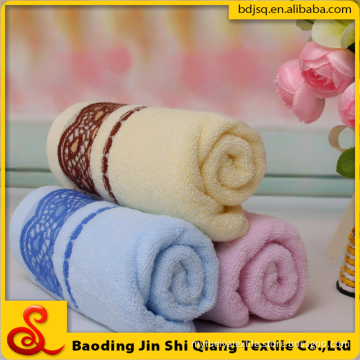 china best selling cotton jacquard lace custom hand towels wholesale